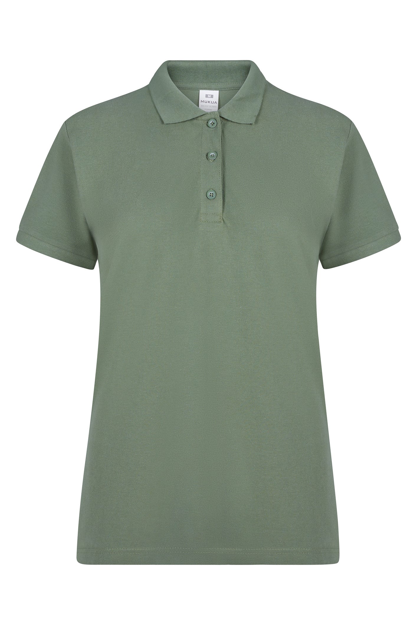 PS200WC.POLO MANGA CORTA MUJER TEA GREEN S