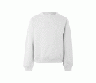 SC270K.SUDADERA CUELLO REDONDO KIDS WHITE 1/2