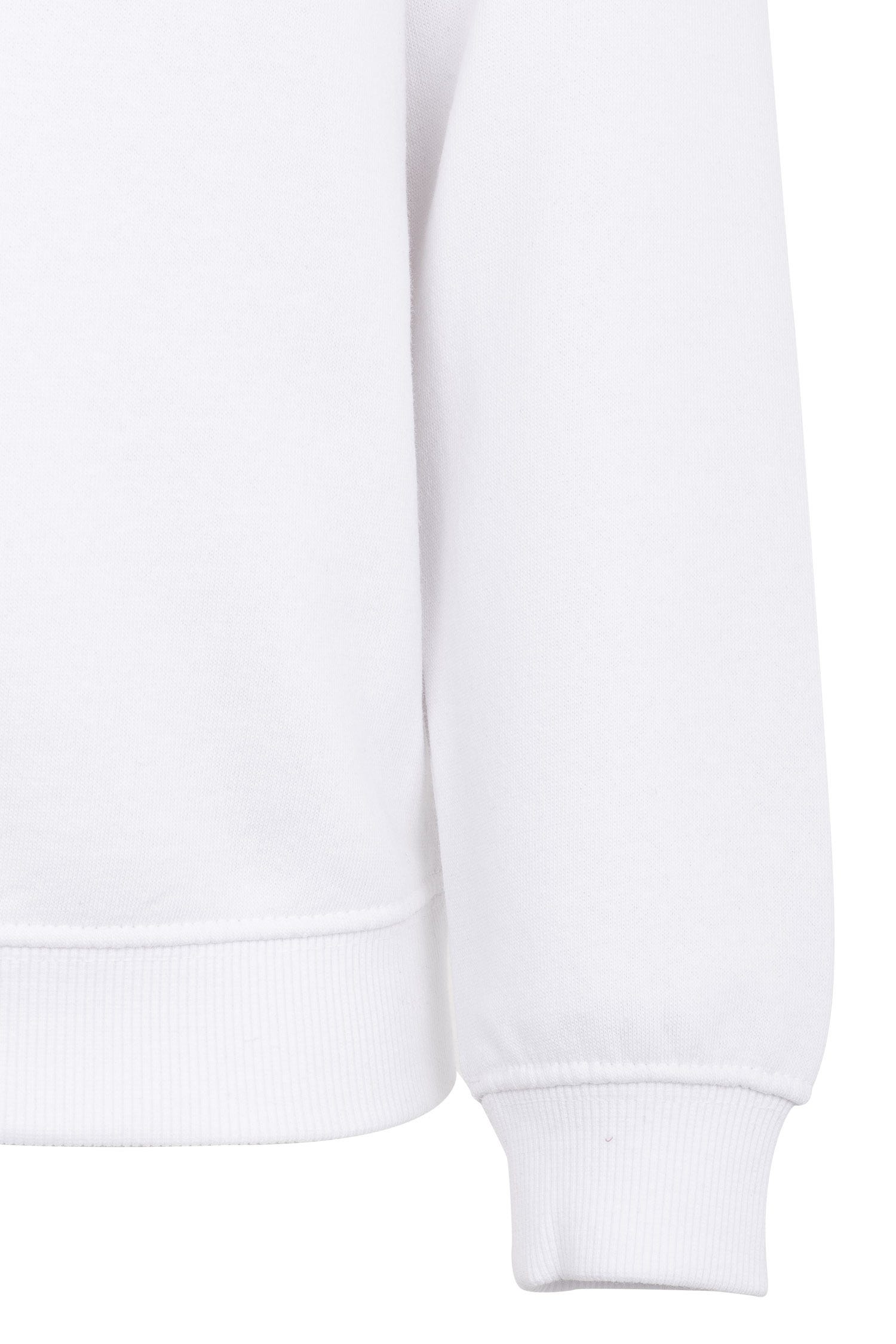 SC270K.SUDADERA CUELLO REDONDO KIDS WHITE 1/2