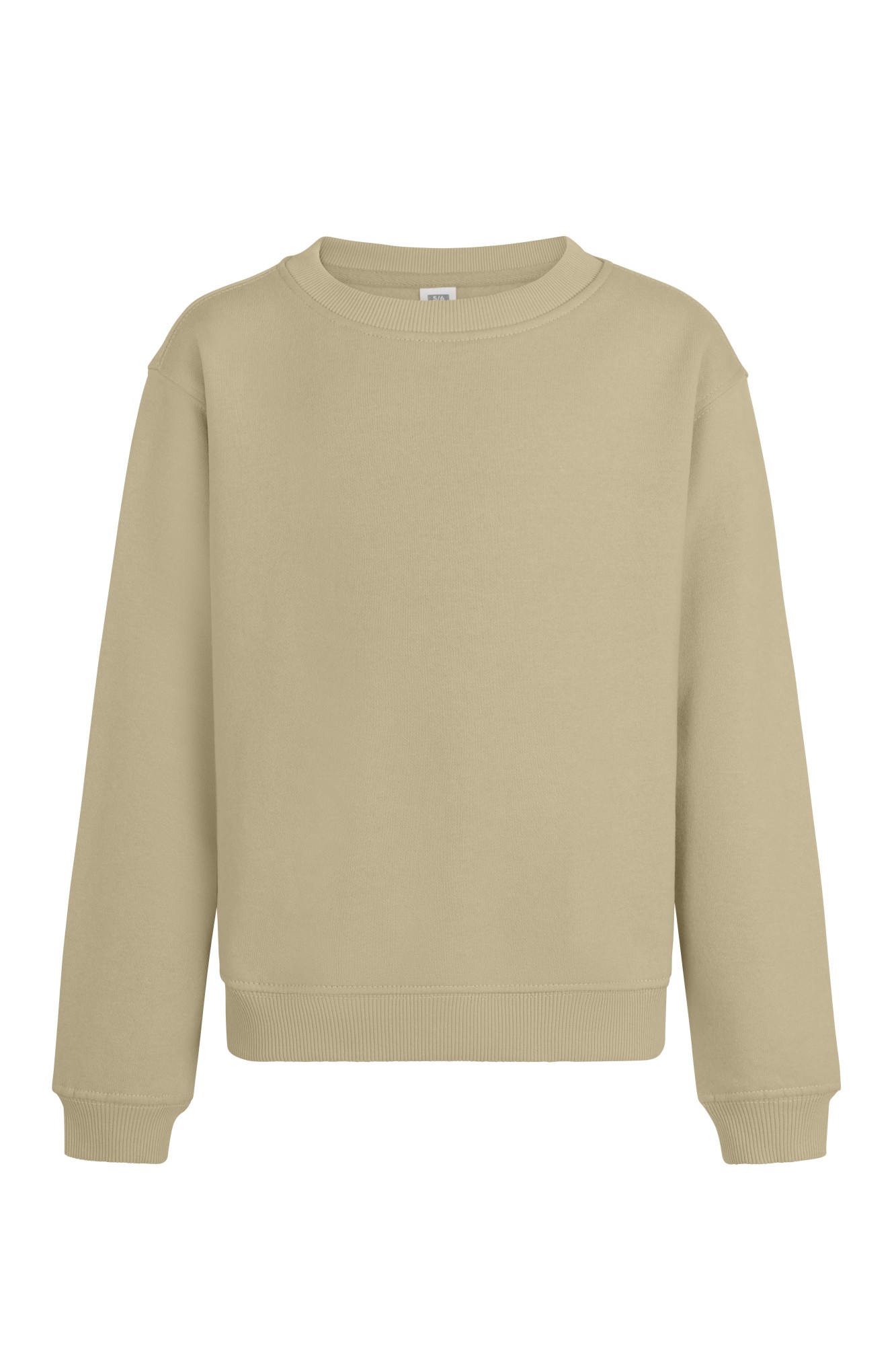 SC270K.SUDADERA CUELLO REDONDO KIDS LATTE 1/2