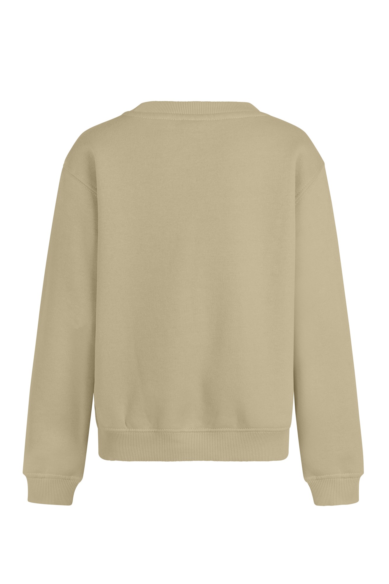 SC270K.SUDADERA CUELLO REDONDO KIDS LATTE 1/2