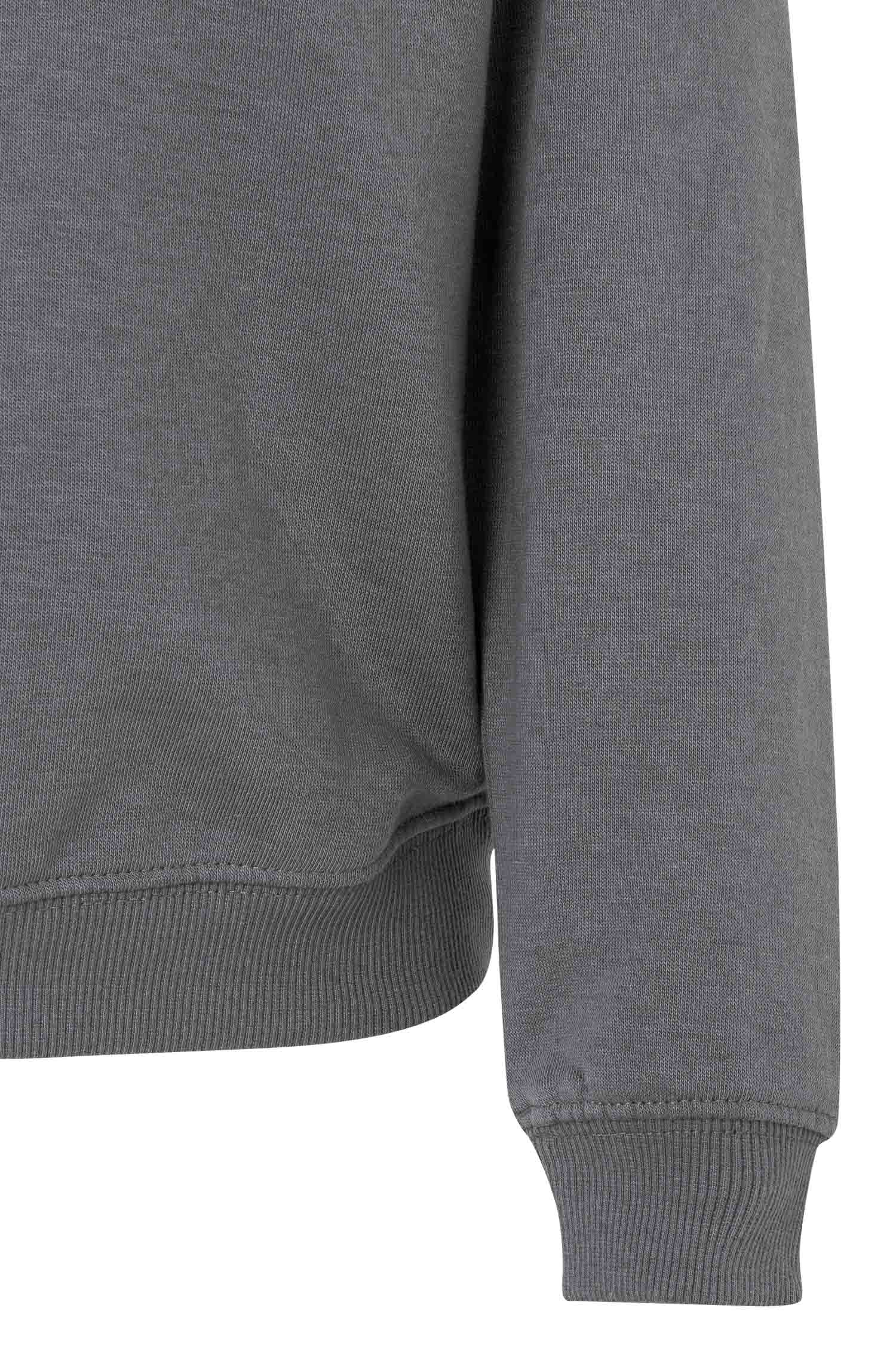 SC270K.SUDADERA CUELLO REDONDO KIDS DARK GREY 1/2