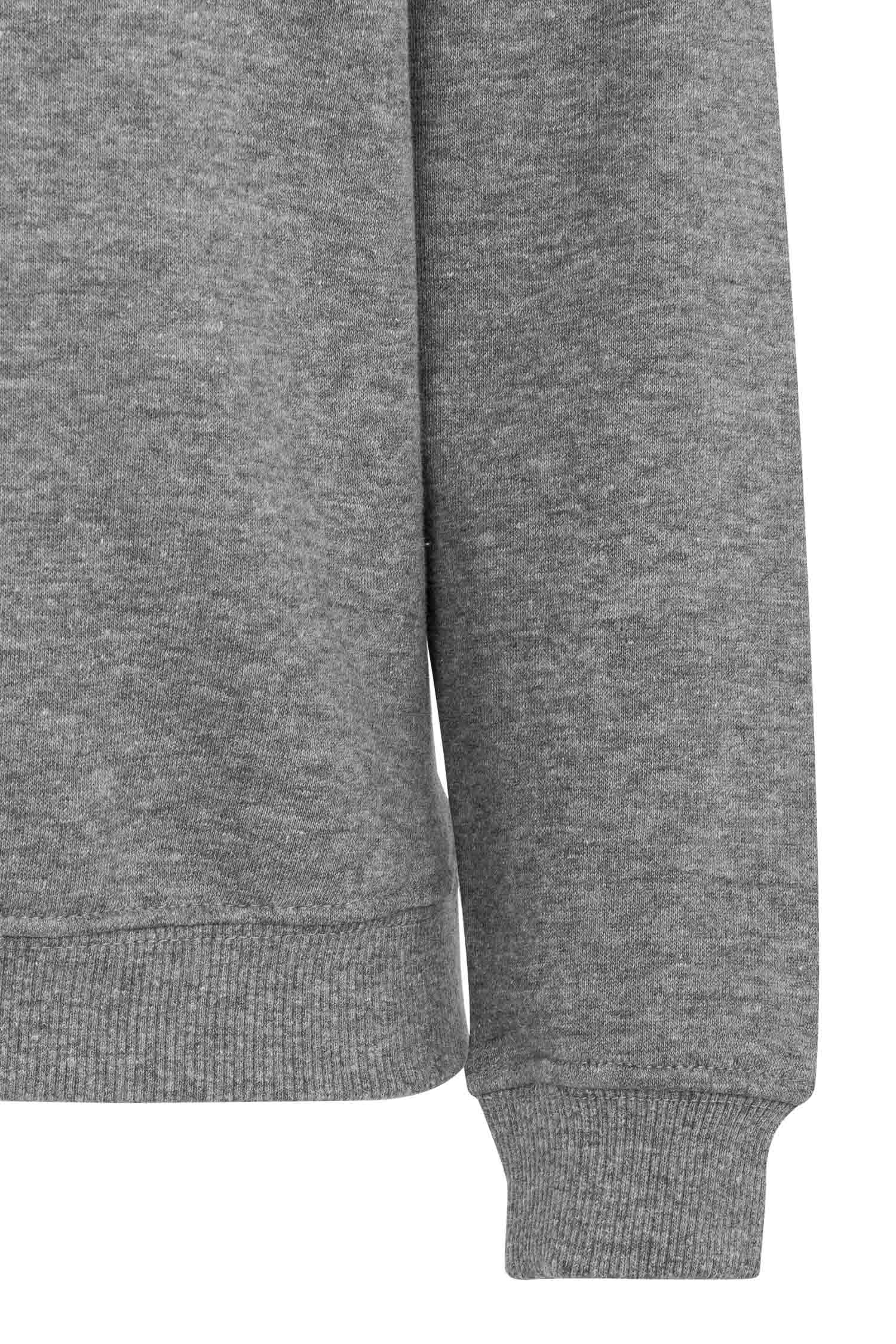 SC270K.SUDADERA CUELLO REDONDO KIDS HEATHER GREY 1/2