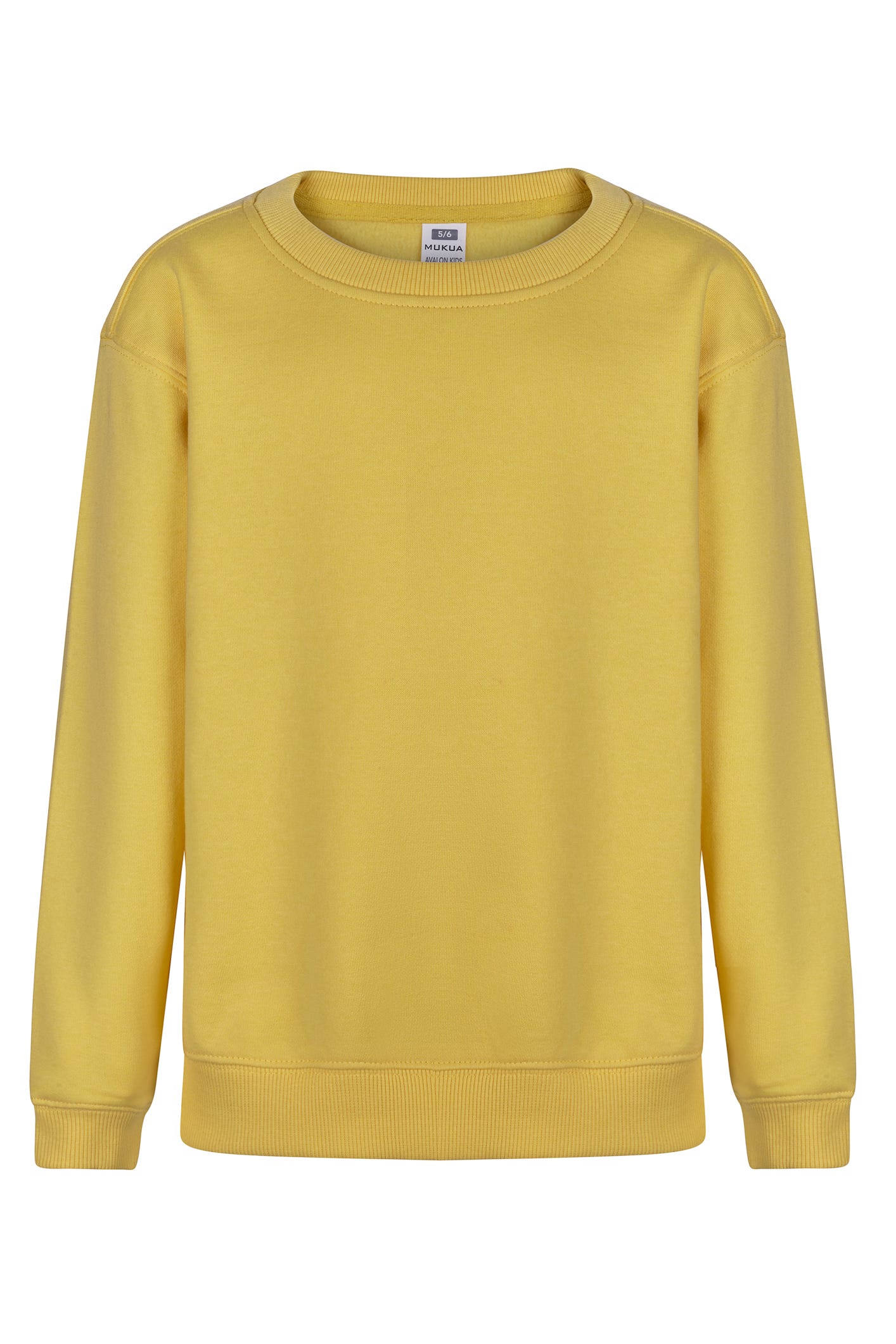 SC270K.SUDADERA CUELLO REDONDO KIDS SUMMER YELLOW 1/2