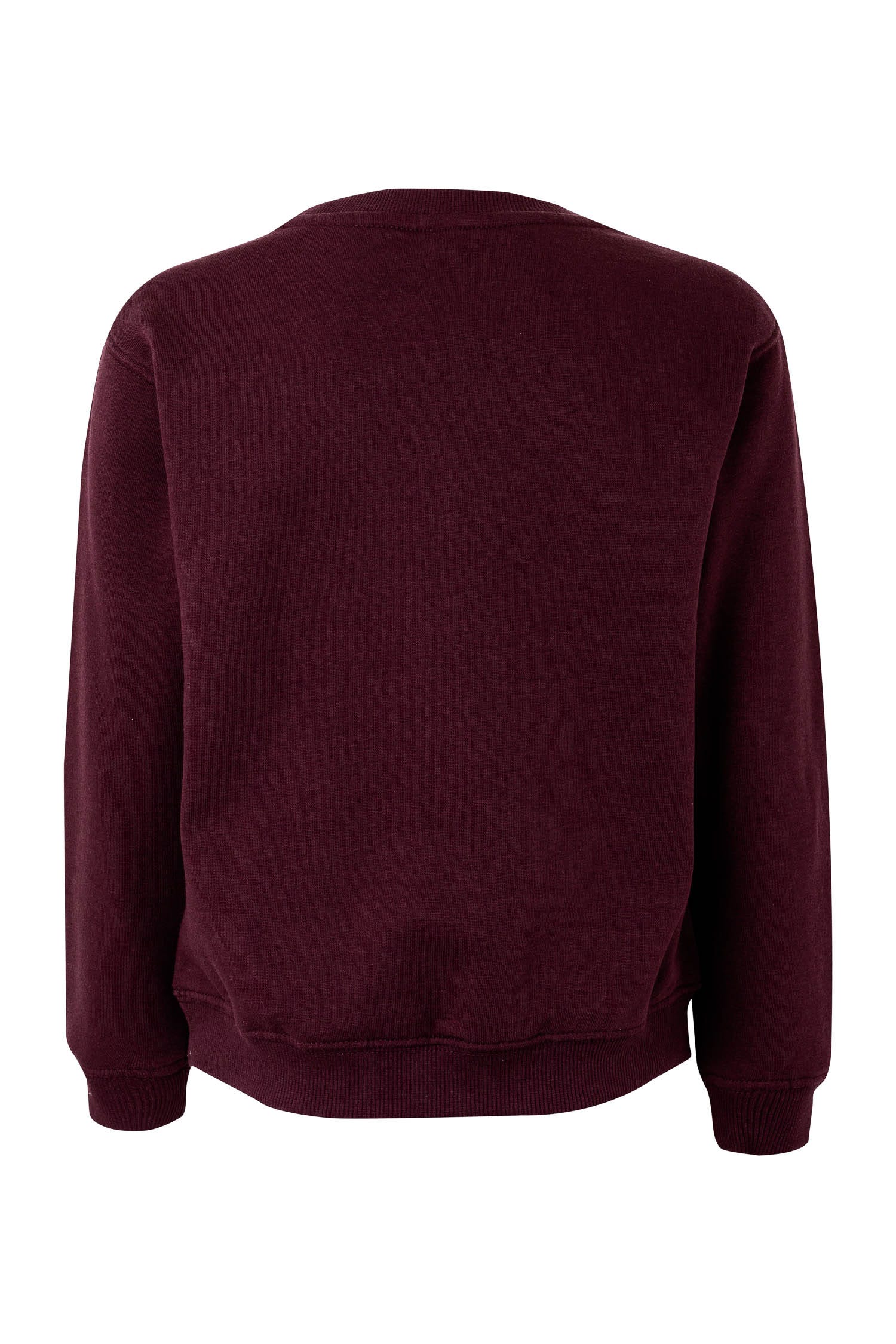 SC270K.SUDADERA CUELLO REDONDO KIDS WINE 1/2