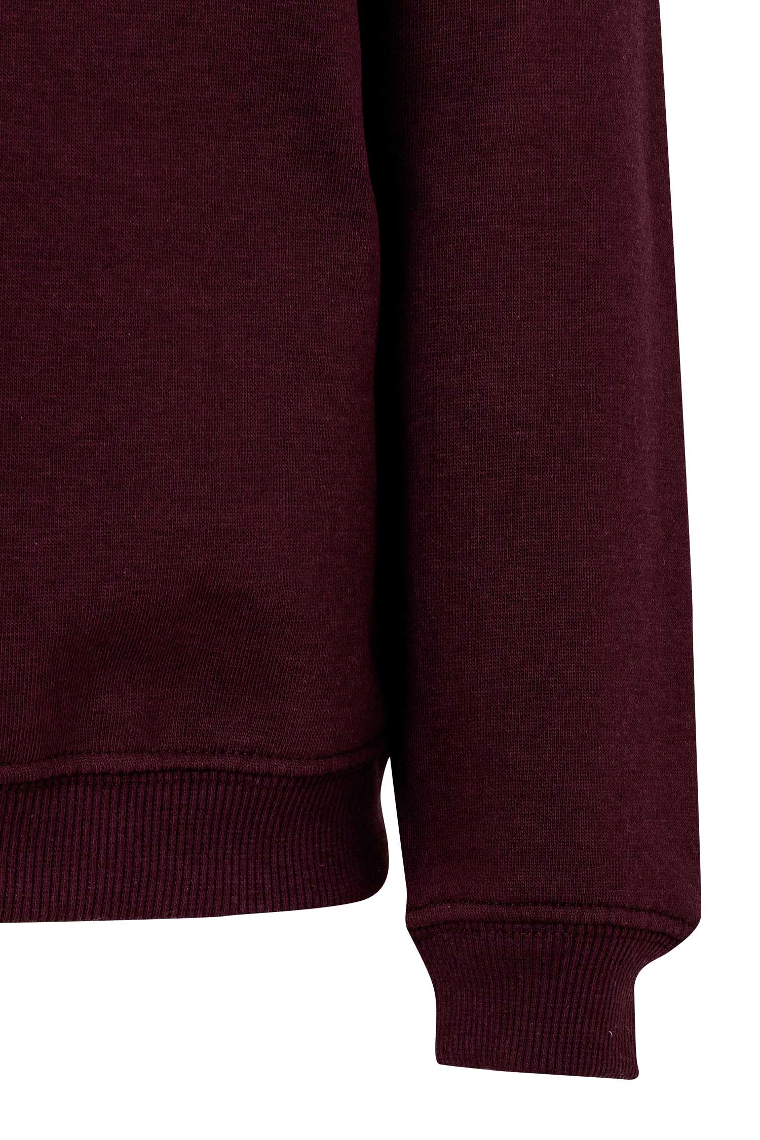SC270K.SUDADERA CUELLO REDONDO KIDS WINE 1/2