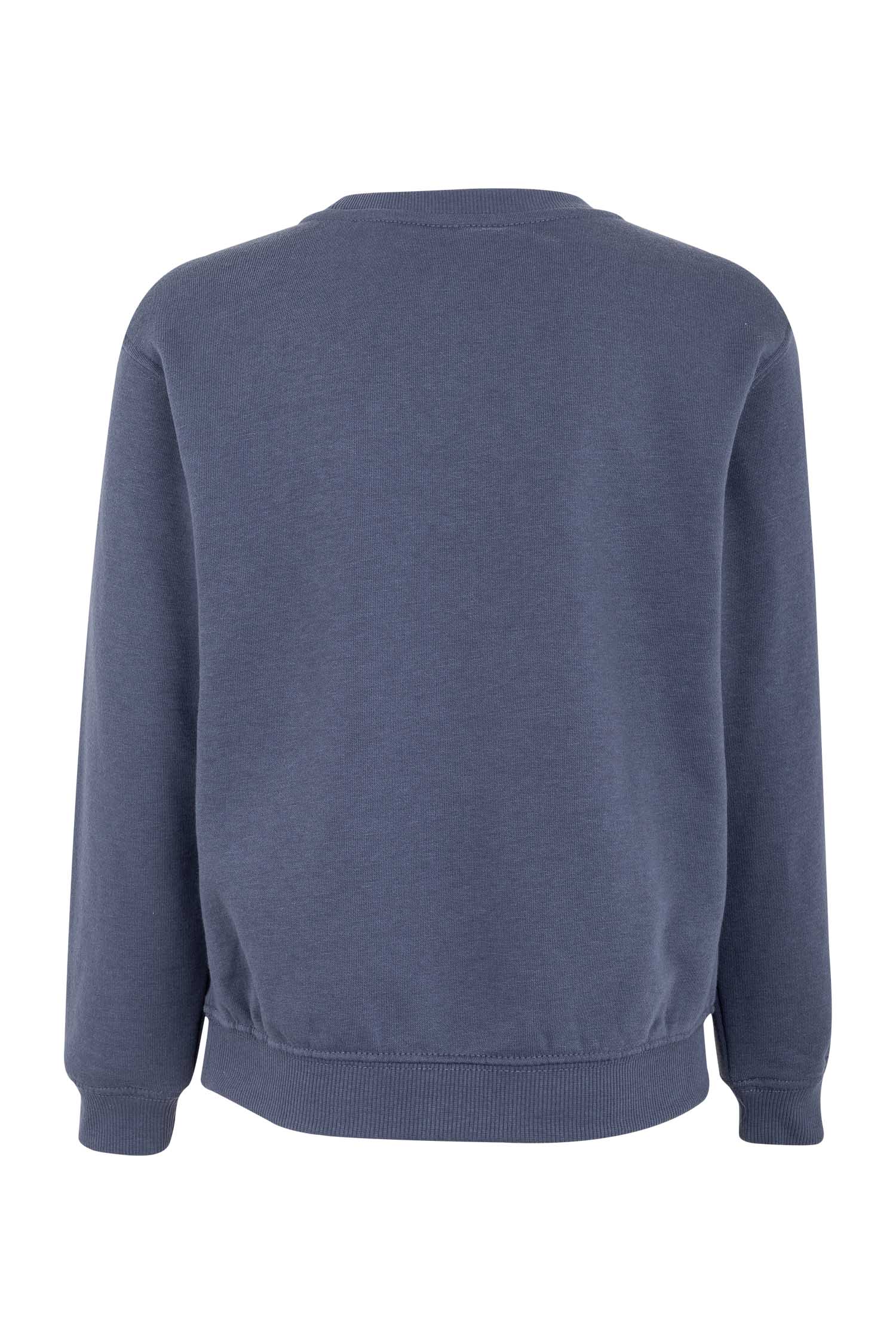 SC270K.SUDADERA CUELLO REDONDO KIDS DENIM BLUE 1/2