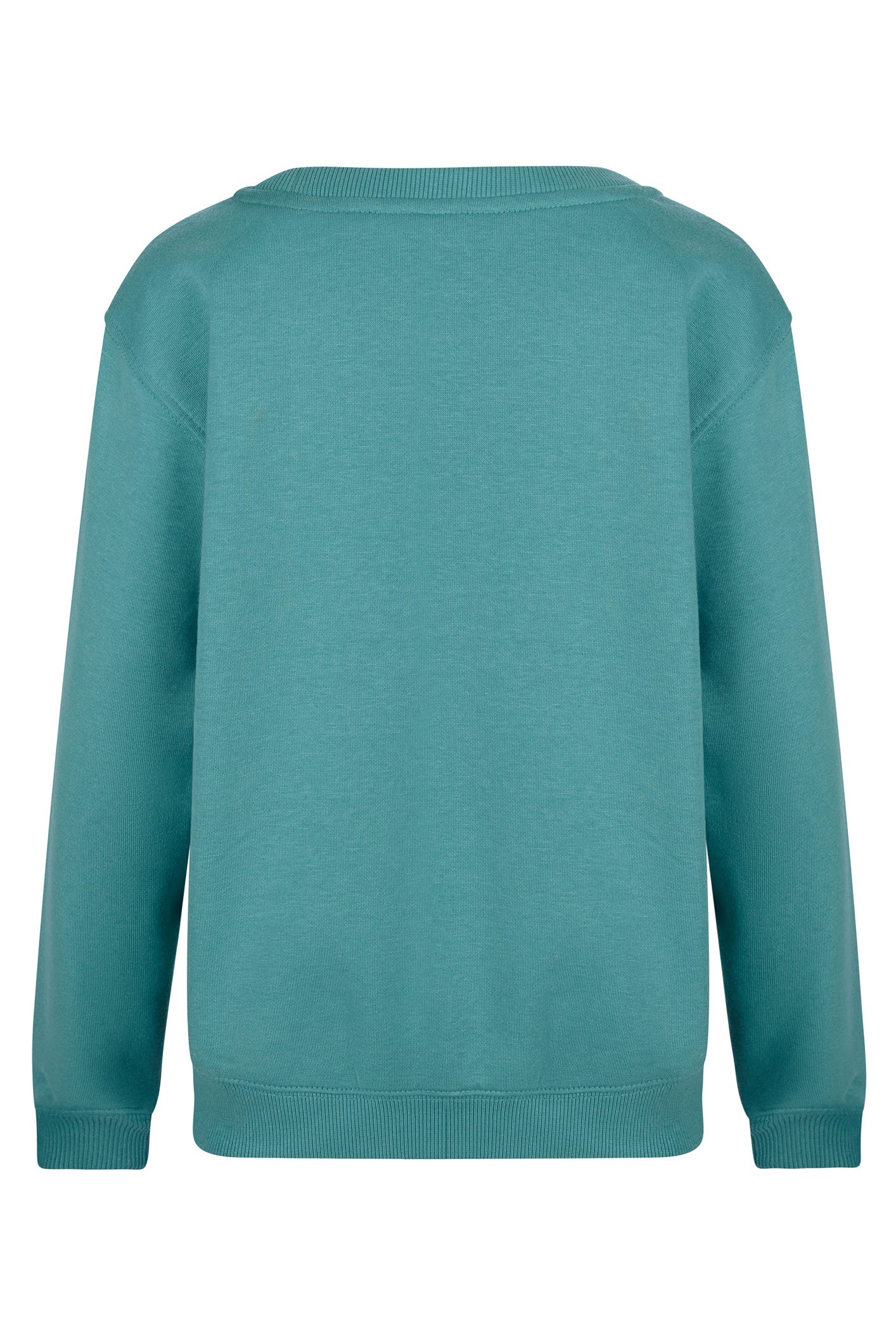 SC270K.SUDADERA CUELLO REDONDO KIDS TEAL 1/2