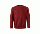 SCN290U.SUDADERA UNISEX GOTS BURGUNDY 2XL