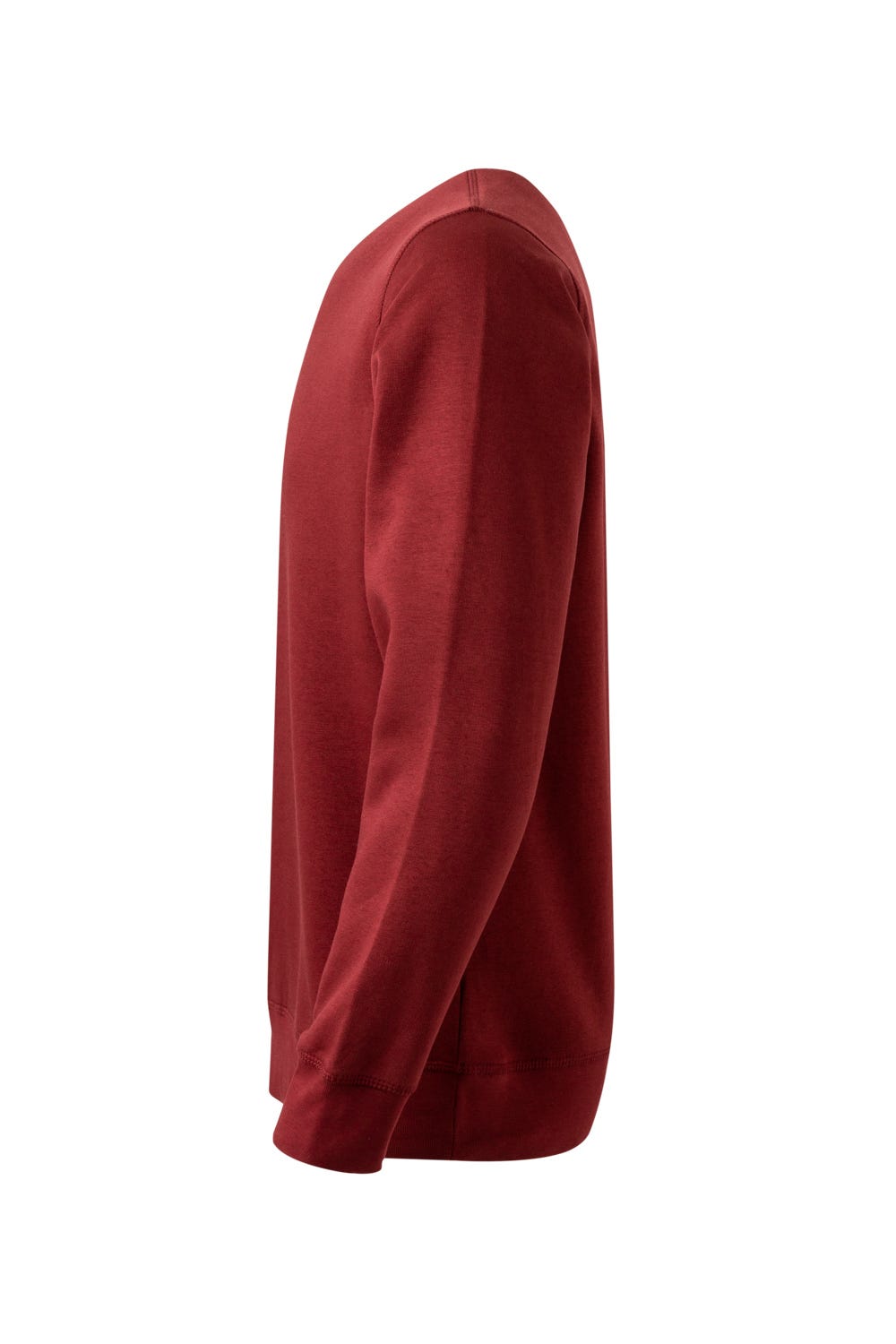 SCN290U.SUDADERA UNISEX GOTS BURGUNDY 2XL
