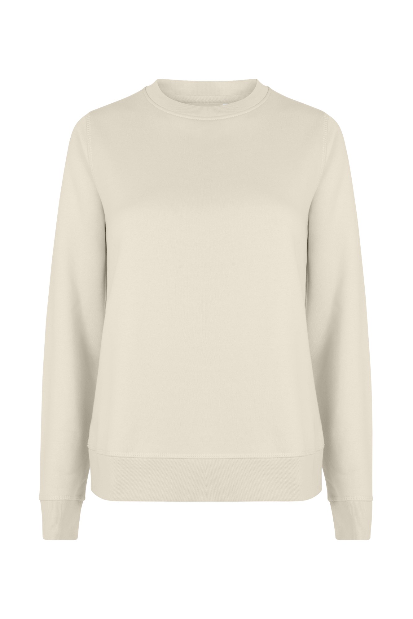 SCN300W.SUDADERA CUELLO REDONDO OCS MU CREAM S