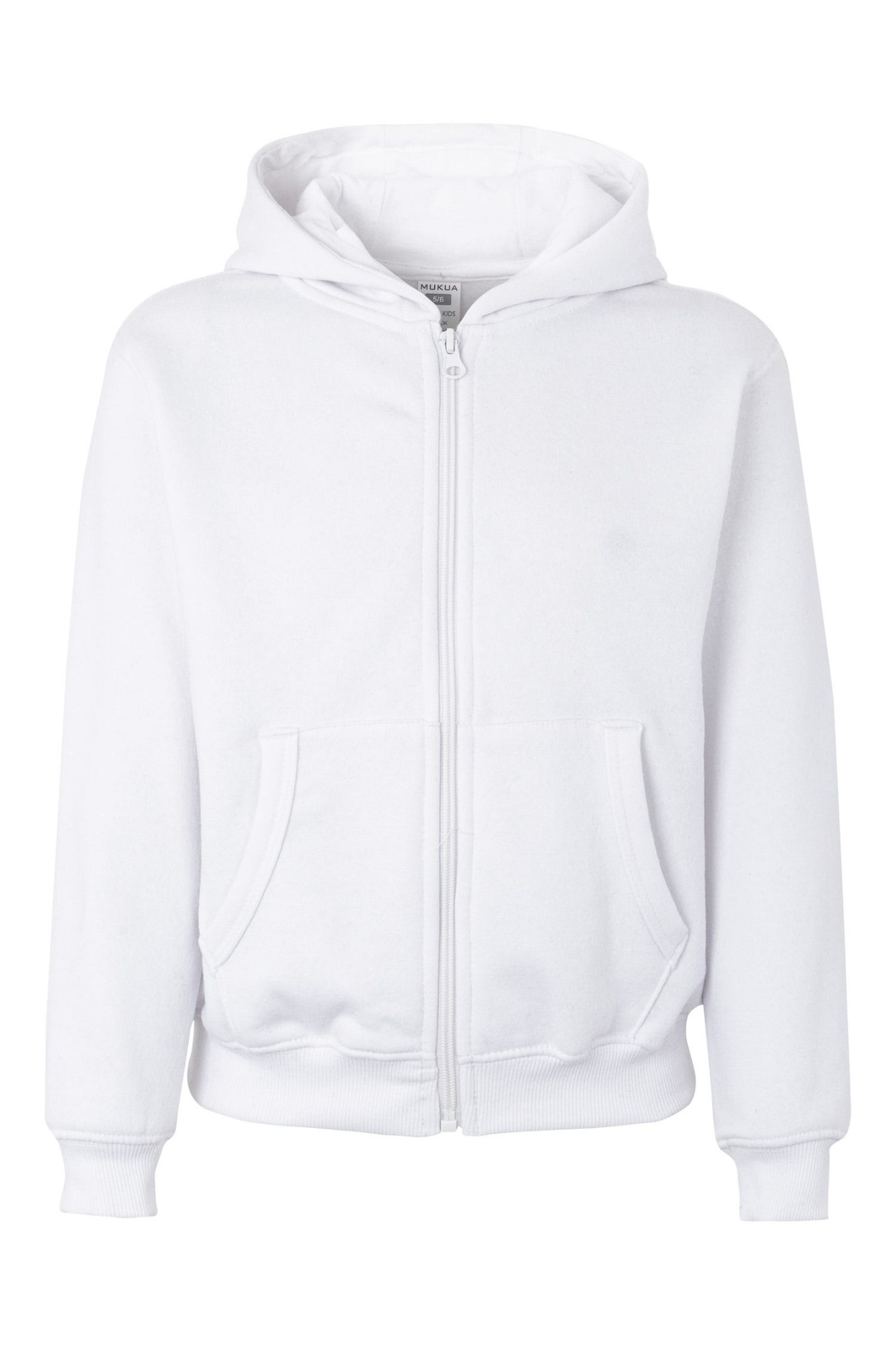 SF270K.SUDADERA CREM/CAPUCHA KIDS WHITE 1/2