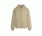 SF270K.SUDADERA CREM/CAPUCHA KIDS LATTE 1/2