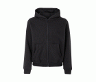 SF270K.SUDADERA CREM/CAPUCHA KIDS BLACK 1/2