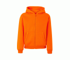 SF270K.SUDADERA CREM/CAPUCHA KIDS ORANGE 1/2