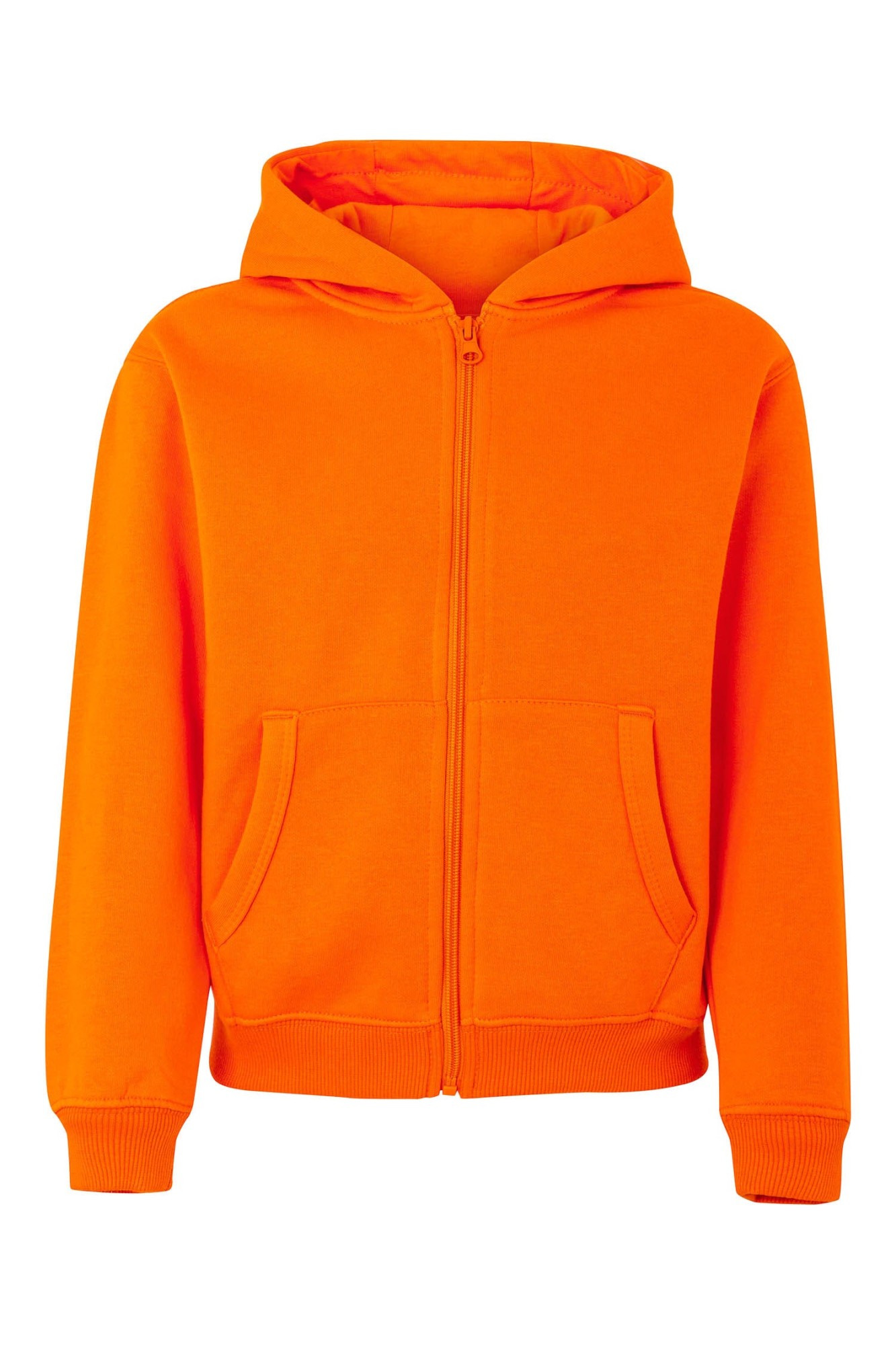 SF270K.SUDADERA CREM/CAPUCHA KIDS ORANGE 1/2