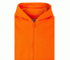 SF270K.SUDADERA CREM/CAPUCHA KIDS ORANGE 1/2