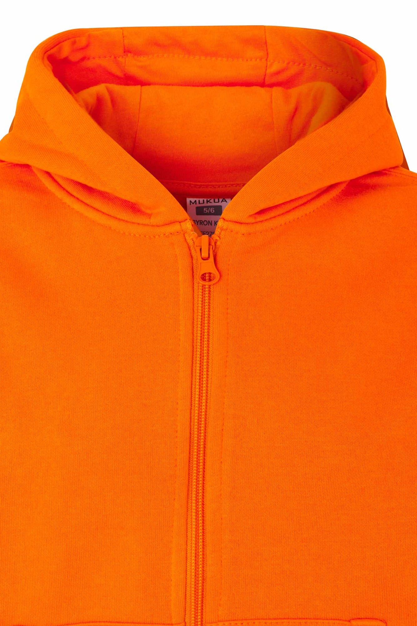 SF270K.SUDADERA CREM/CAPUCHA KIDS ORANGE 1/2