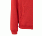 SF270K.SUDADERA CREM/CAPUCHA KIDS RED 1/2