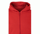 SF270K.SUDADERA CREM/CAPUCHA KIDS RED 1/2