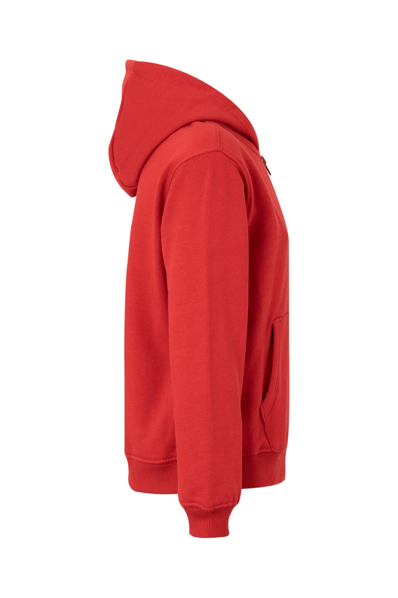 SF270K.SUDADERA CREM/CAPUCHA KIDS RED 1/2