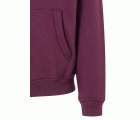 SF270K.SUDADERA CREM/CAPUCHA KIDS WINE 1/2