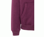 SF270K.SUDADERA CREM/CAPUCHA KIDS WINE 1/2