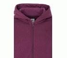 SF270K.SUDADERA CREM/CAPUCHA KIDS WINE 1/2