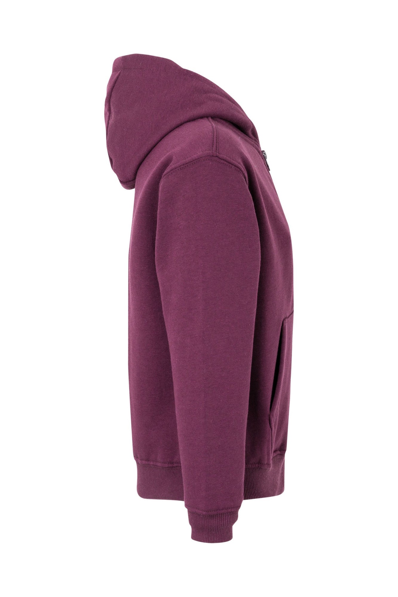 SF270K.SUDADERA CREM/CAPUCHA KIDS WINE 1/2