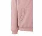 SF270K.SUDADERA CREM/CAPUCHA KIDS PALE ROSE 1/2