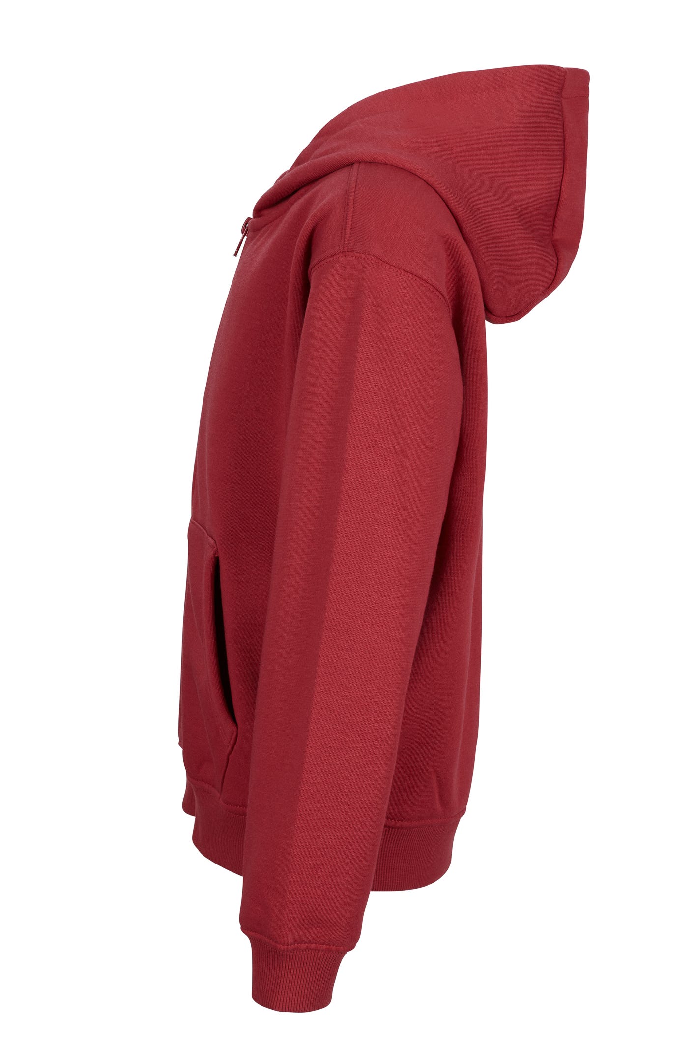 SF270K.SUDADERA CREM/CAPUCHA KIDS CRIMSON 1/2