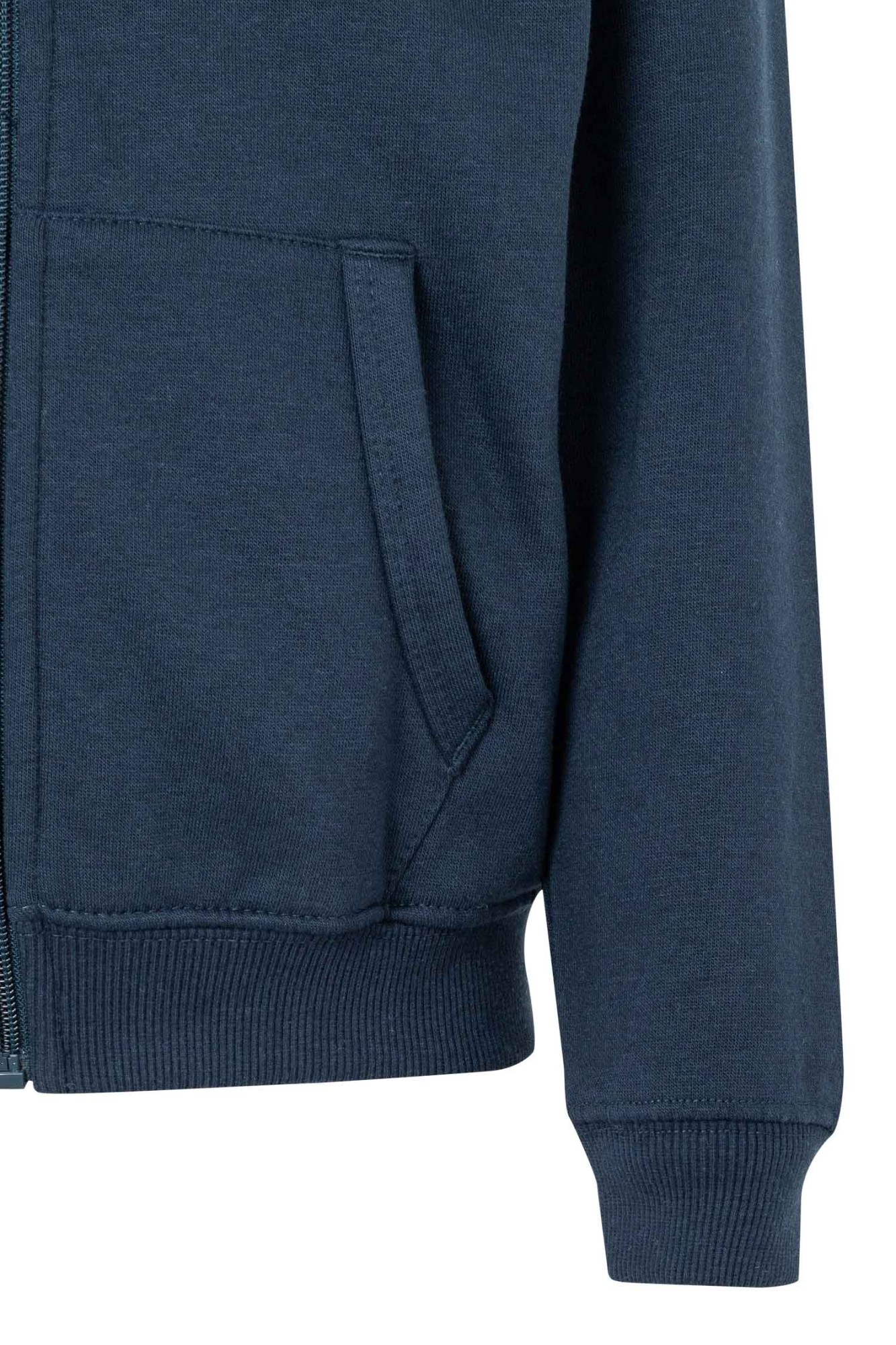 SF270K.SUDADERA CREM/CAPUCHA KIDS NAVY 1/2