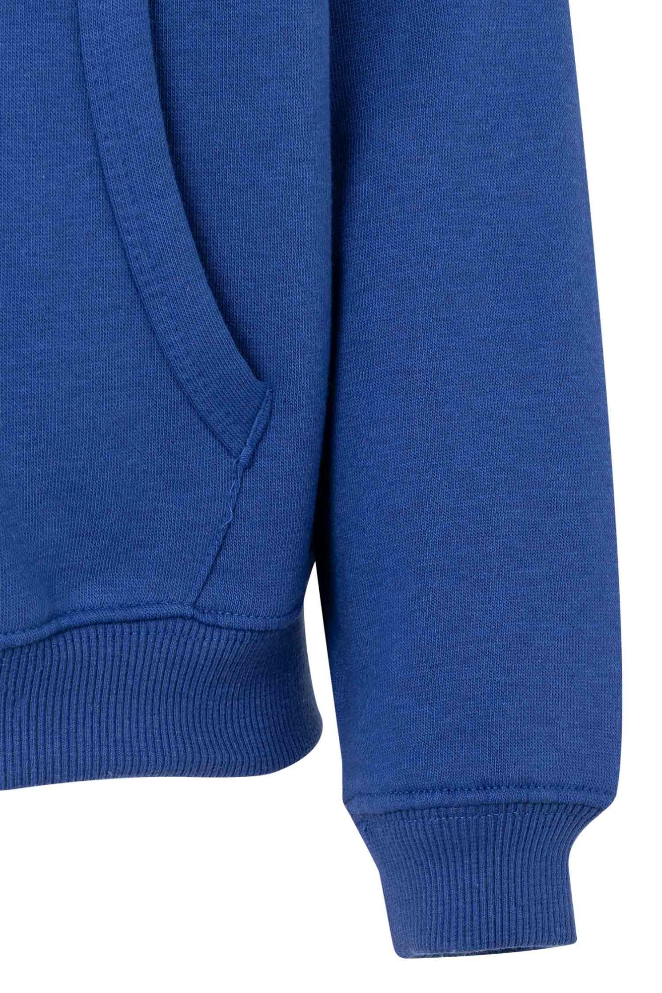 SF270K.SUDADERA CREM/CAPUCHA KIDS ROYAL BLUE 1/2