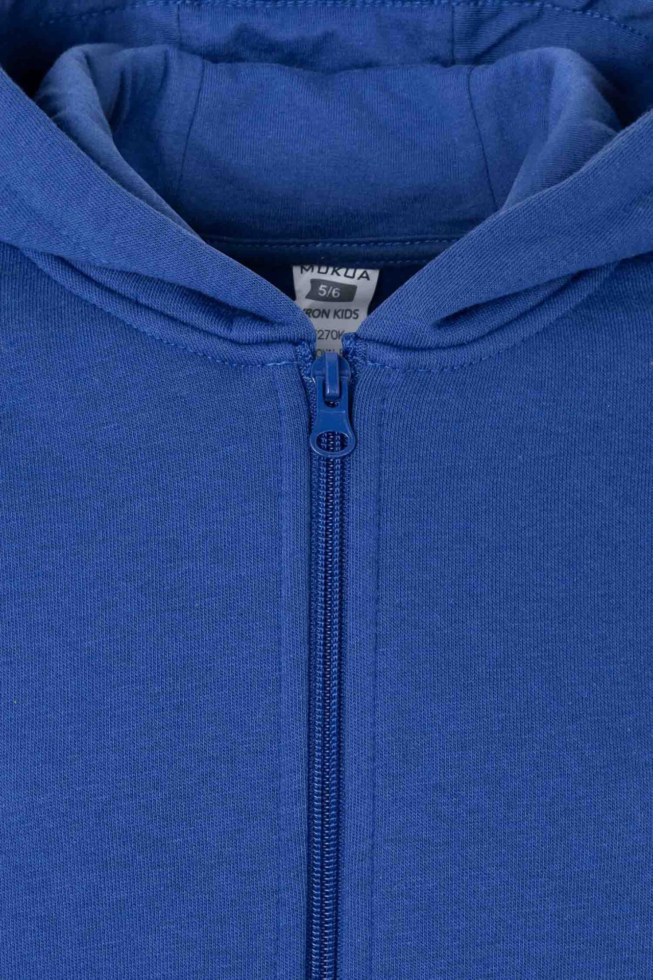 SF270K.SUDADERA CREM/CAPUCHA KIDS ROYAL BLUE 1/2