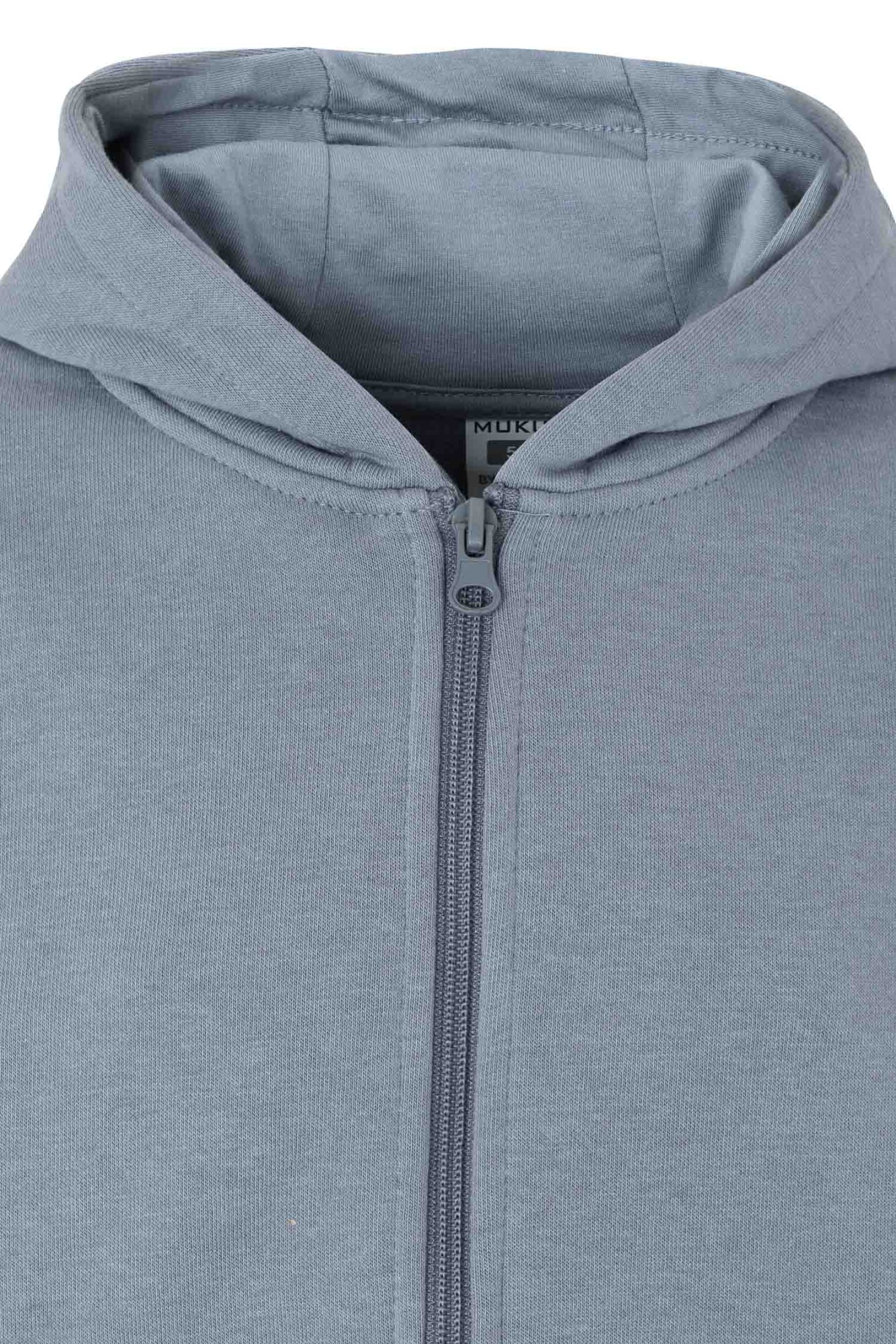 SF270K.SUDADERA CREM/CAPUCHA KIDS BLUE FOG 1/2