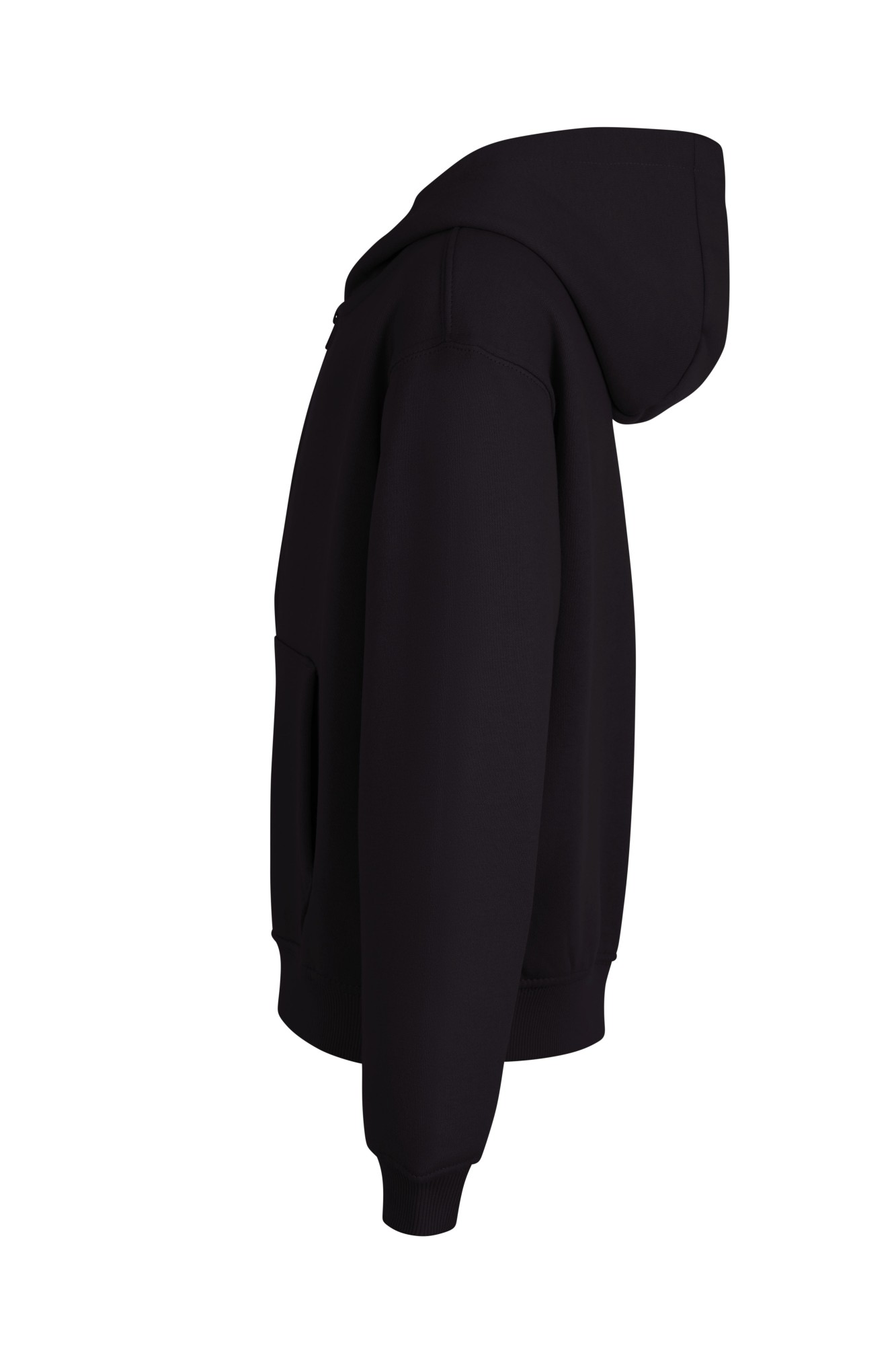 SF270K.SUDADERA CREM/CAPUCHA KIDS DARK PLUM 1/2