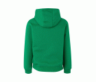 SF270K.SUDADERA CREM/CAPUCHA KIDS KELLY GREEN 1/2