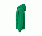 SF270K.SUDADERA CREM/CAPUCHA KIDS KELLY GREEN 1/2