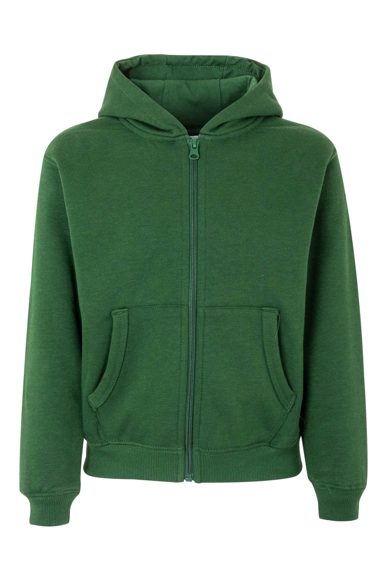 SF270K.SUDADERA CREM/CAPUCHA KIDS BOTTLE GREEN 1/2