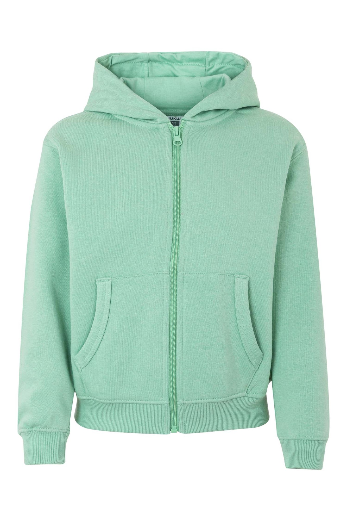 SF270K.SUDADERA CREM/CAPUCHA KIDS SAGE 1/2