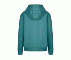 SF270K.SUDADERA CREM/CAPUCHA KIDS TEAL 1/2