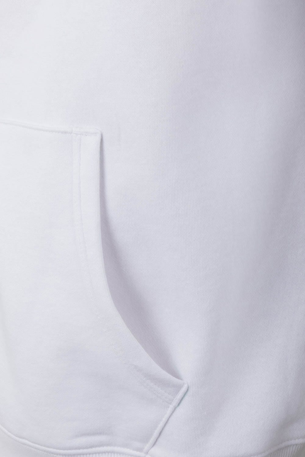 SF270U.SUDADERA CREMALLERA CAPUCHA WHITE 2XL