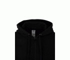 SF270U.SUDADERA CREMALLERA CAPUCHA BLACK 2XL