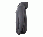 SF270U.SUDADERA CREMALLERA CAPUCHA DARK GREY 2XL