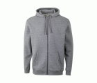 SF270U.SUDADERA CREMALLERA CAPUCHA HEATHER GREY 2XL