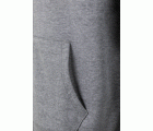 SF270U.SUDADERA CREMALLERA CAPUCHA HEATHER GREY 2XL