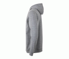 SF270U.SUDADERA CREMALLERA CAPUCHA HEATHER GREY 2XL