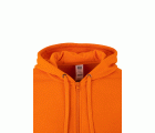 SF270U.SUDADERA CREMALLERA CAPUCHA ORANGE 2XL