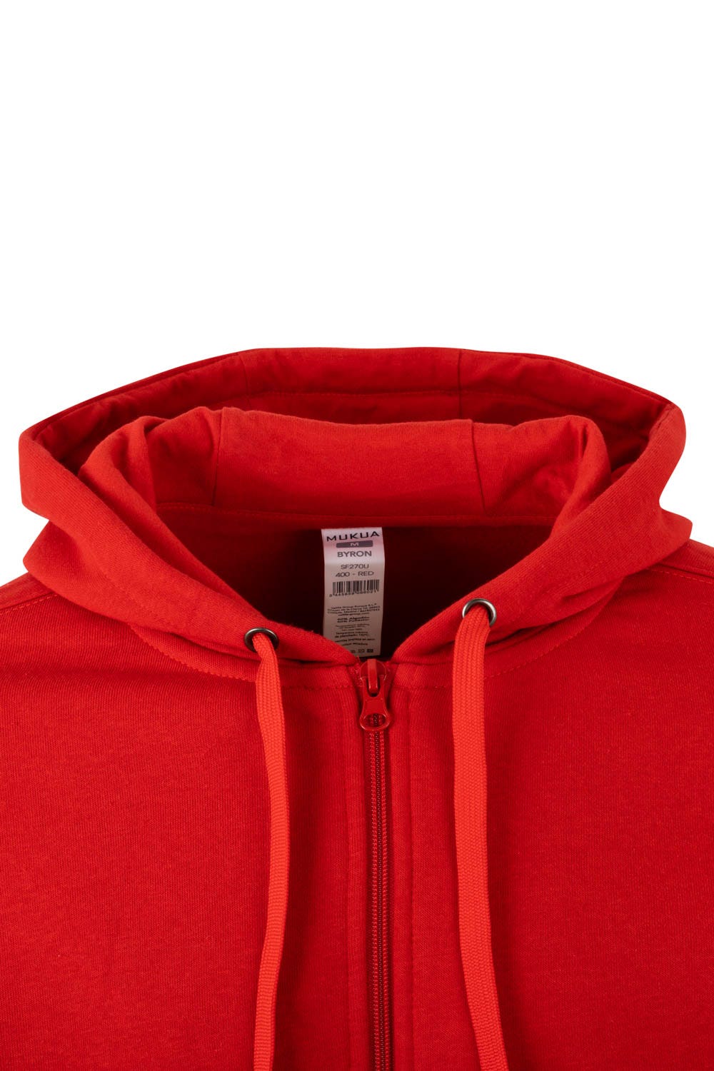 SF270U.SUDADERA CREMALLERA CAPUCHA RED 2XL