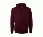 SF270U.SUDADERA CREMALLERA CAPUCHA WINE 2XL
